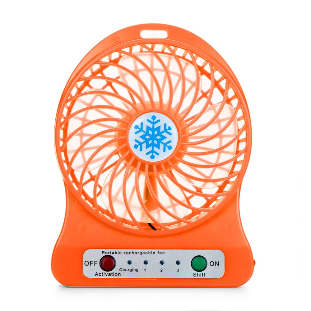 Mini pequeno ventilador de carregamento usb portátil dormitório escritório pe