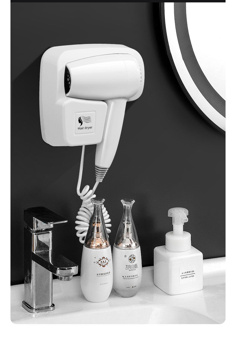 Secador de cabelo de íon negativo de parede, alta potência, secagem rápida, h