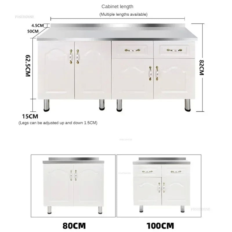 Pias de cozinha modernas de aço inoxidável, pia de lavar louça, armário de c