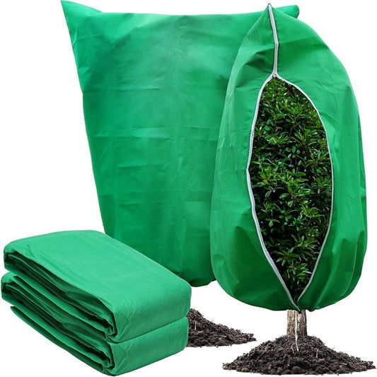 Capa de planta inverno quente capa árvore arbusto planta proteger saco proteção contra geada para quintal jardim plantas pequena árvore contra frio