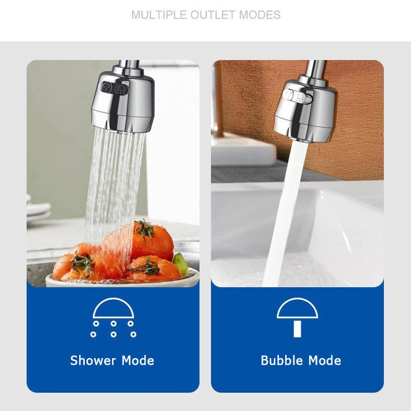 Torneira rotativa universal da cozinha adaptador cabeça de chuveiro do banheiro