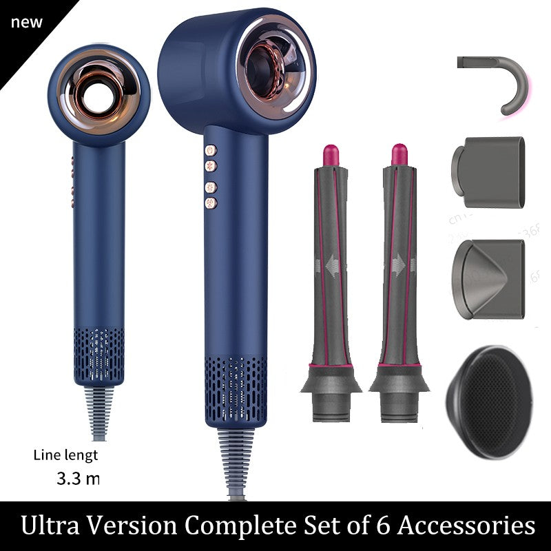 Super secador de cabelo 220v sem folhas de cabelo cuidados pessoais com o cabelo