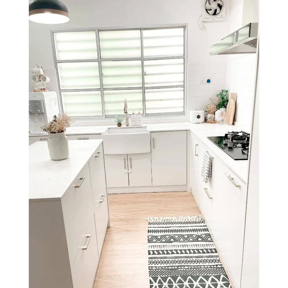 Pia de cerâmica americana retrô, pia de bancada, pia grande embutida de cozinh