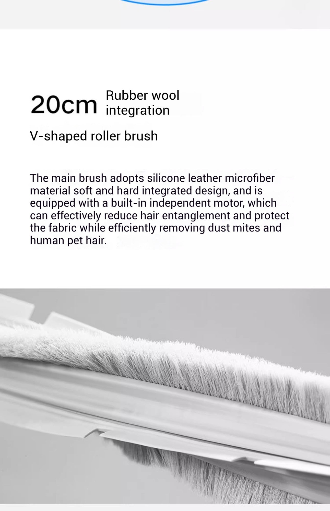 Xiaomi mijia removedor de ácaros sem fio escova esterilização uv 16kpa instru