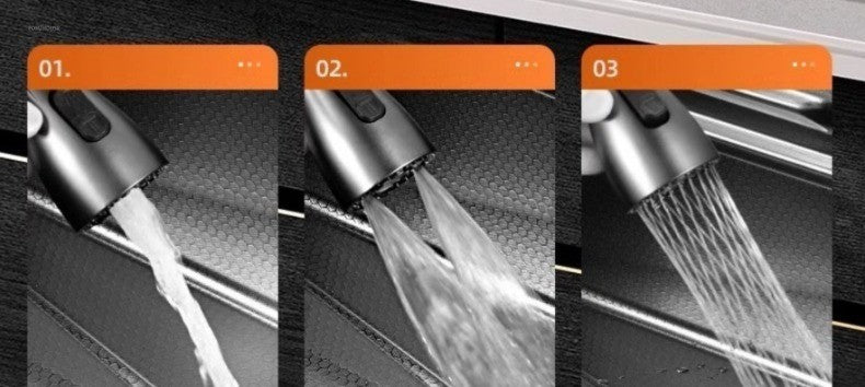 Pias de cozinha inteligentes com slot único para apartamentos, pias multifuncio