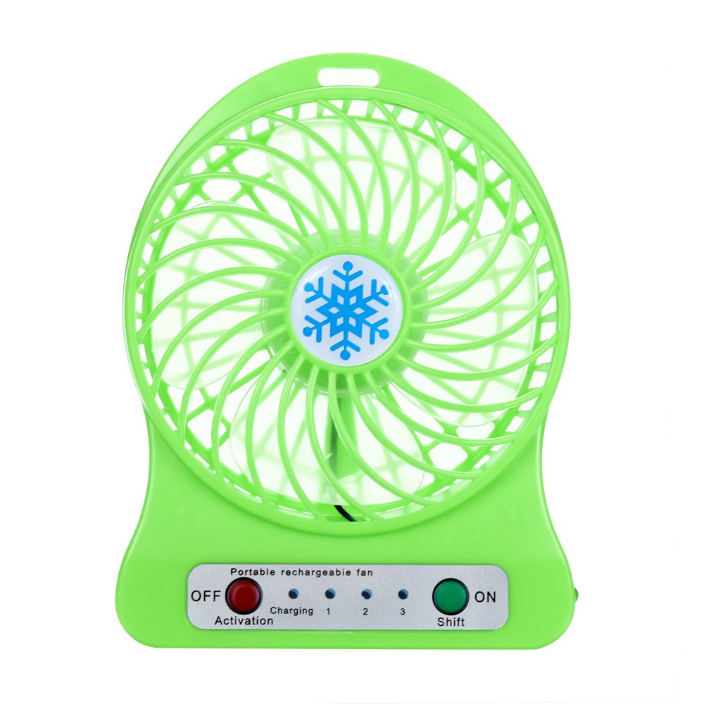 Mini pequeno ventilador de carregamento usb portátil dormitório escritório pe