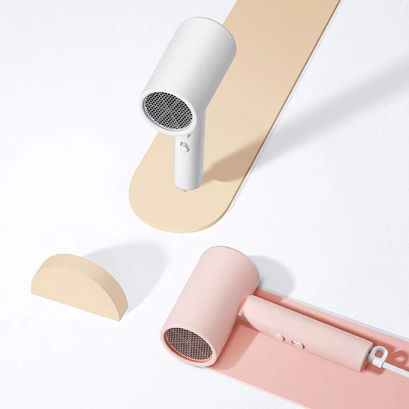 Xiaomi mijia portátil ânion secador de cabelo h101 seca rápida professinal do