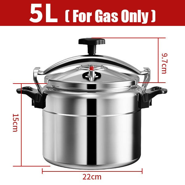 Painel de pressão profissional de 3l/5l/7l, panelas de alumínio resistentes à