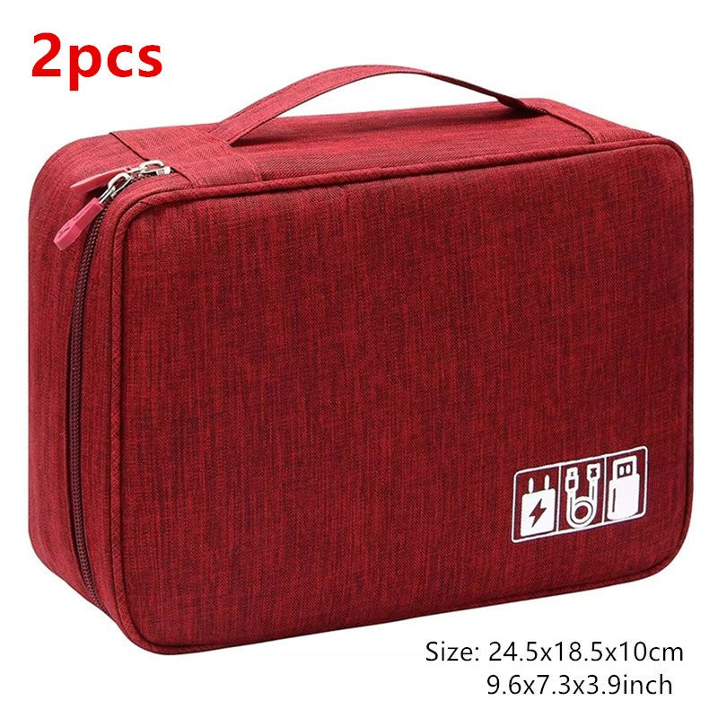 Bolsa de armazenamento digital portátil, dispositivo usb, à prova d&#39;água,