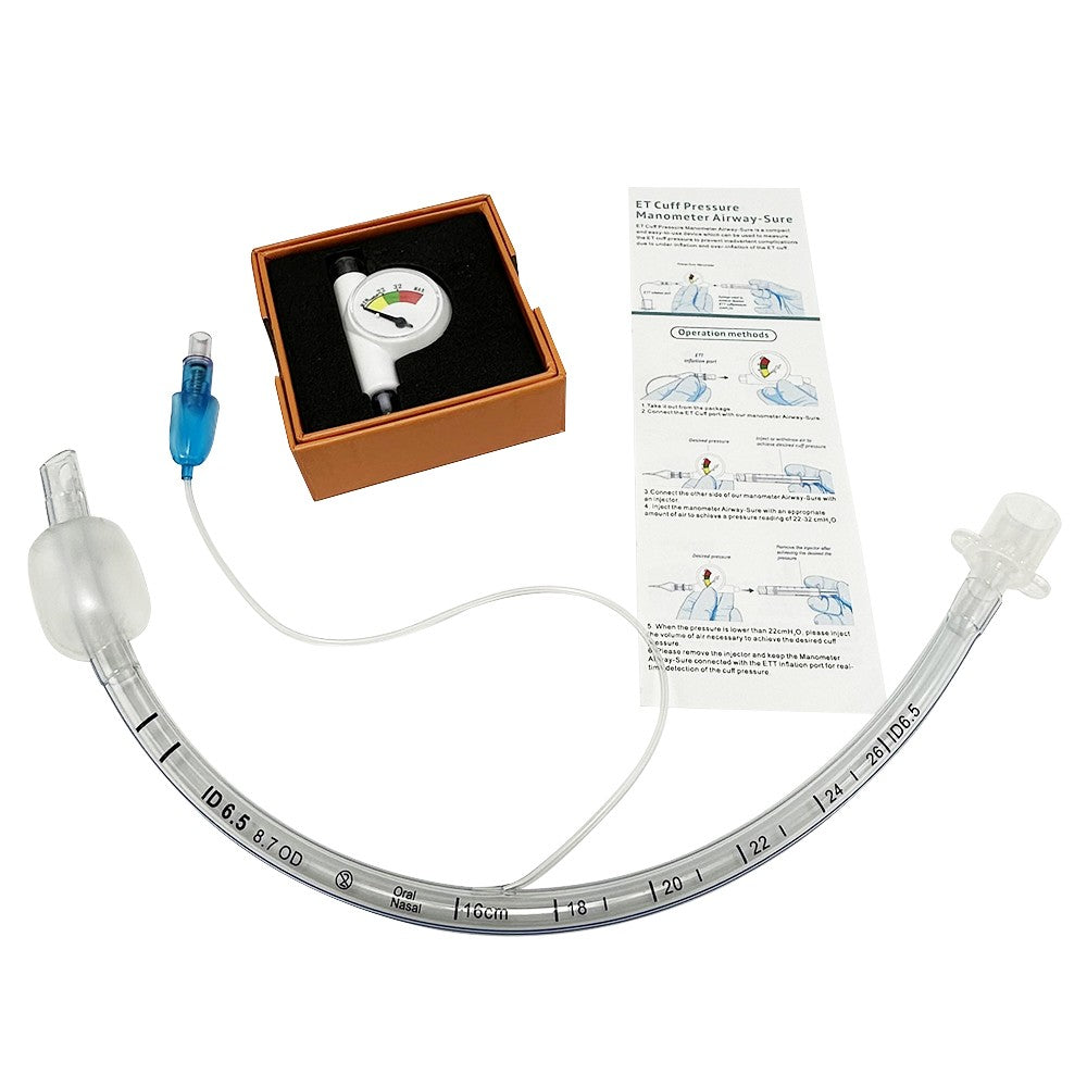 Balão de intubação endotraqueal, medidor de pressão, dispositivo de detecção de saturação, animal de estimação, máquina de anestesia, acessórios clínicos