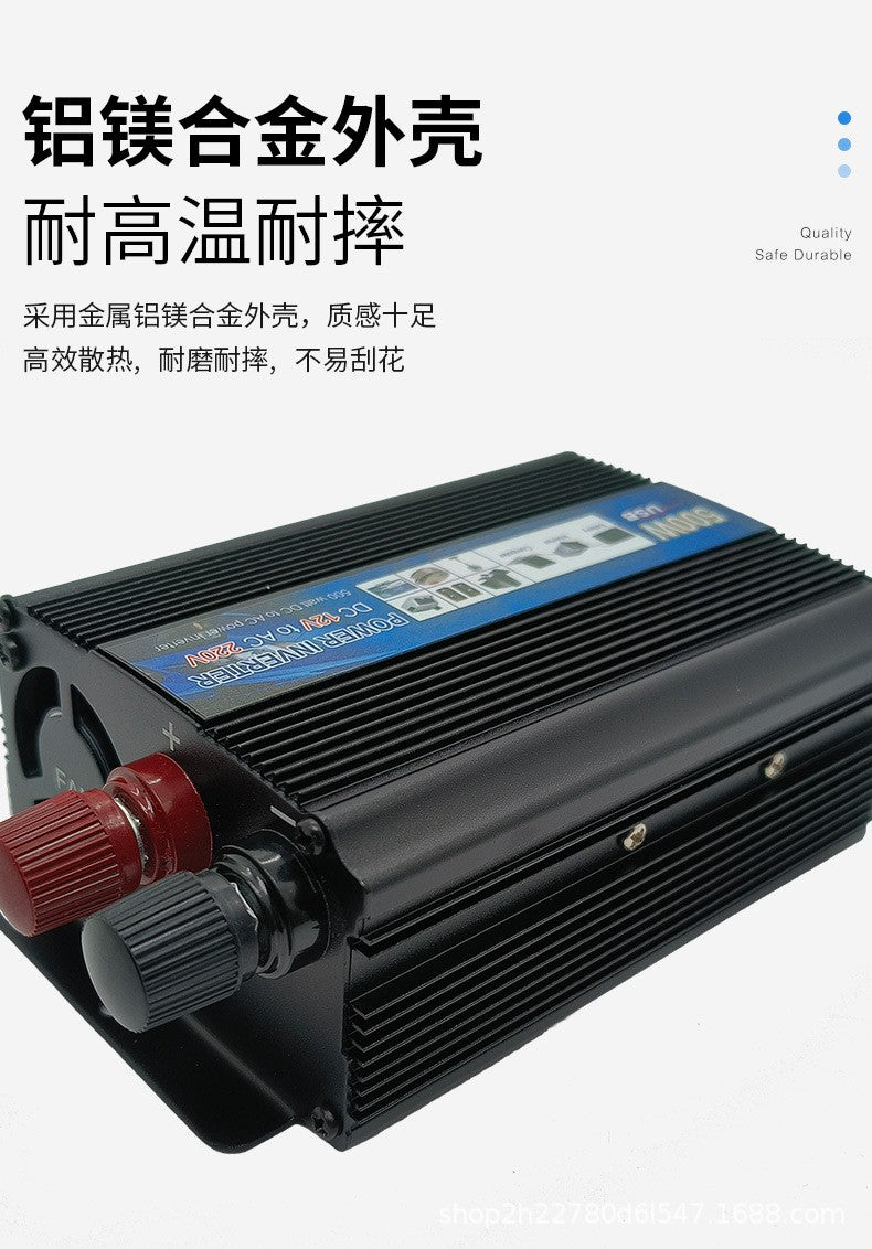Venda quente onda de corda de correção 12V para 220V inversor solar 500W1000W2