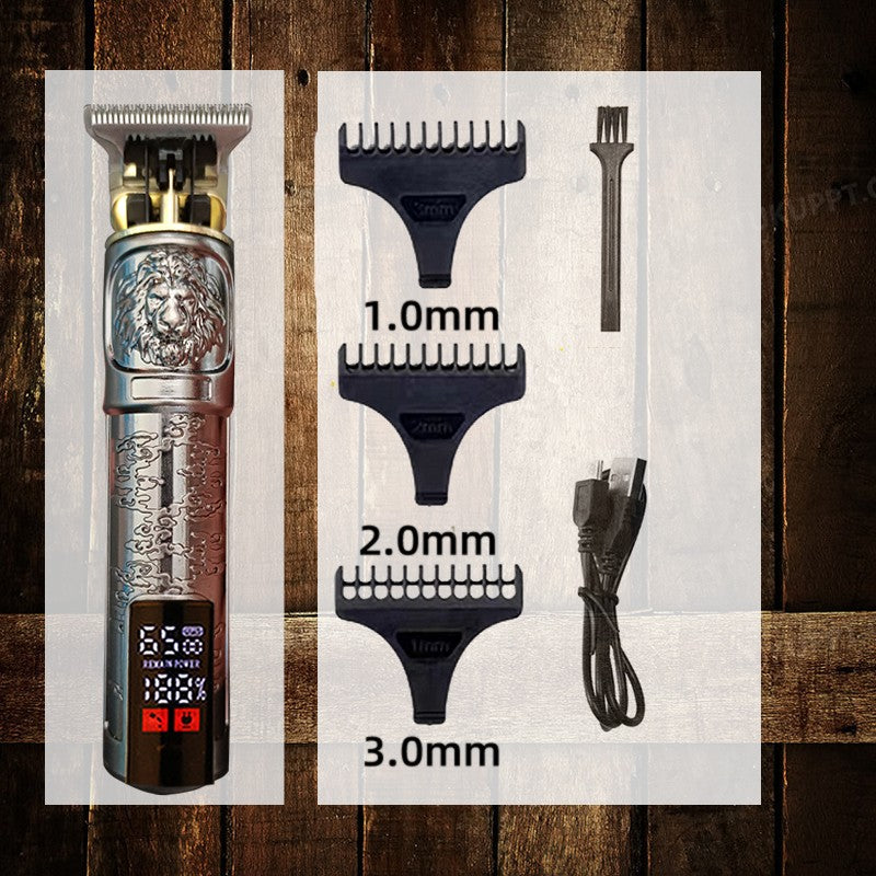 Novo barbeador elétrico profissional para homens navalha para homens cortador d