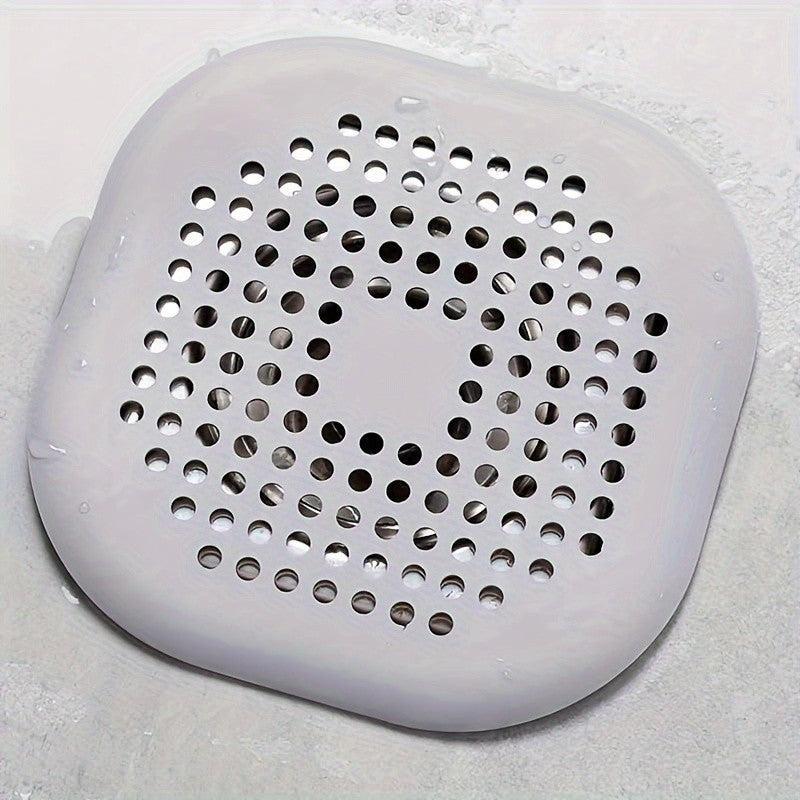 1pc silicone pia coletor de cabelo, tampa de drenagem do chuveiro filtro control