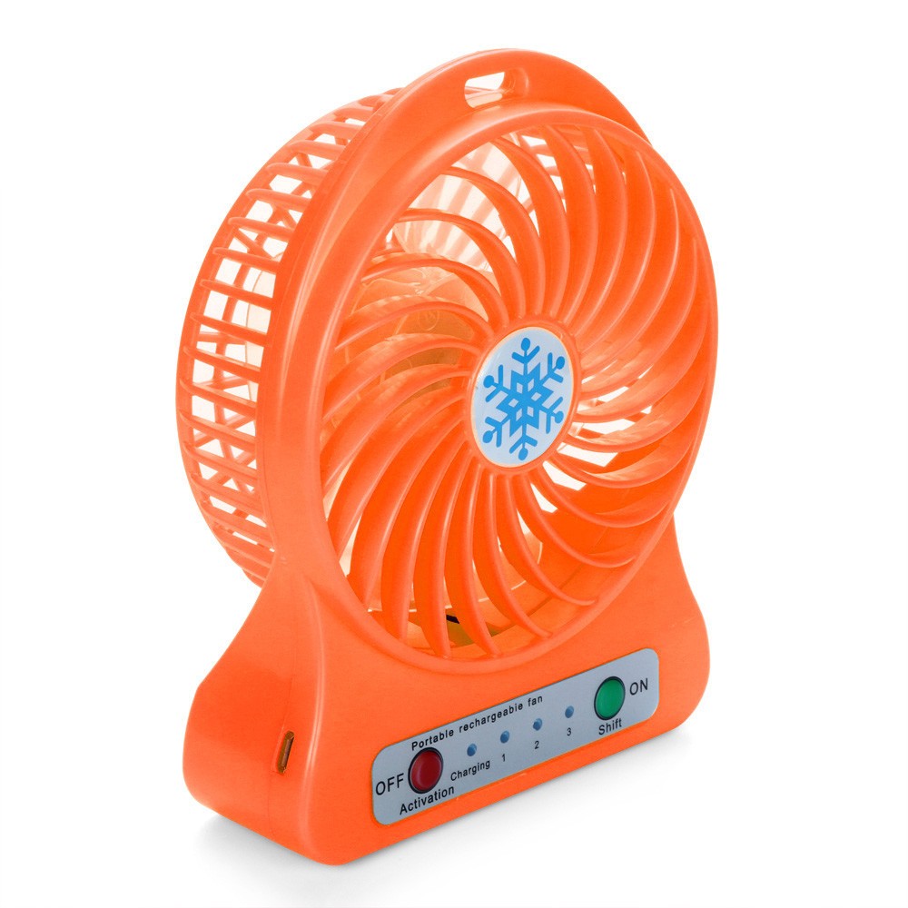 Mini pequeno ventilador de carregamento usb portátil dormitório escritório pe