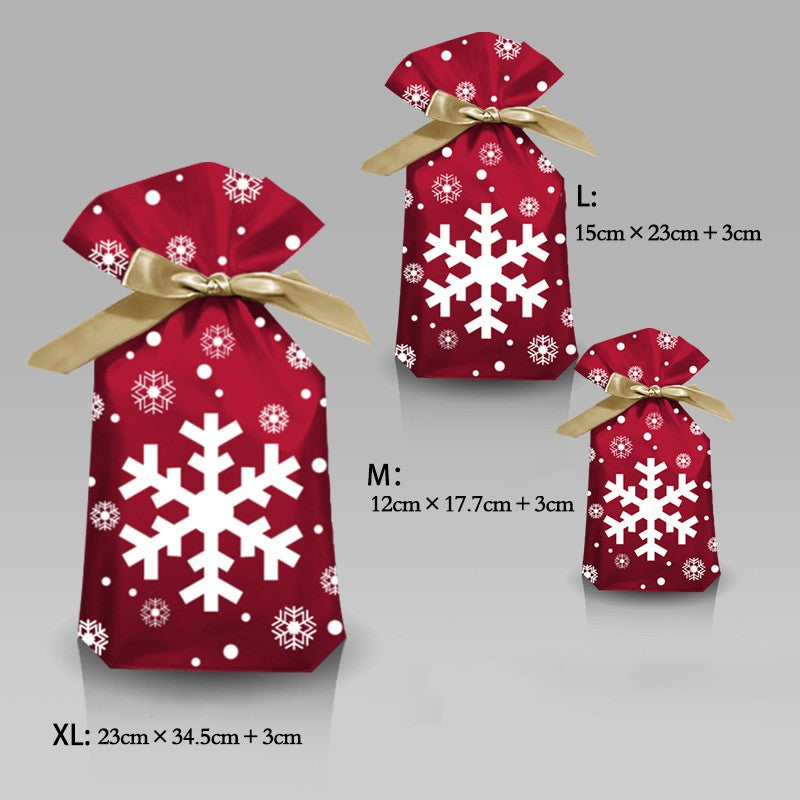 2022 saco de doces de natal saco de presente de papai noel decoração de natal