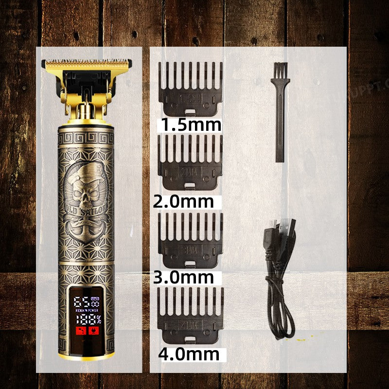 Novo barbeador elétrico profissional para homens navalha para homens cortador d