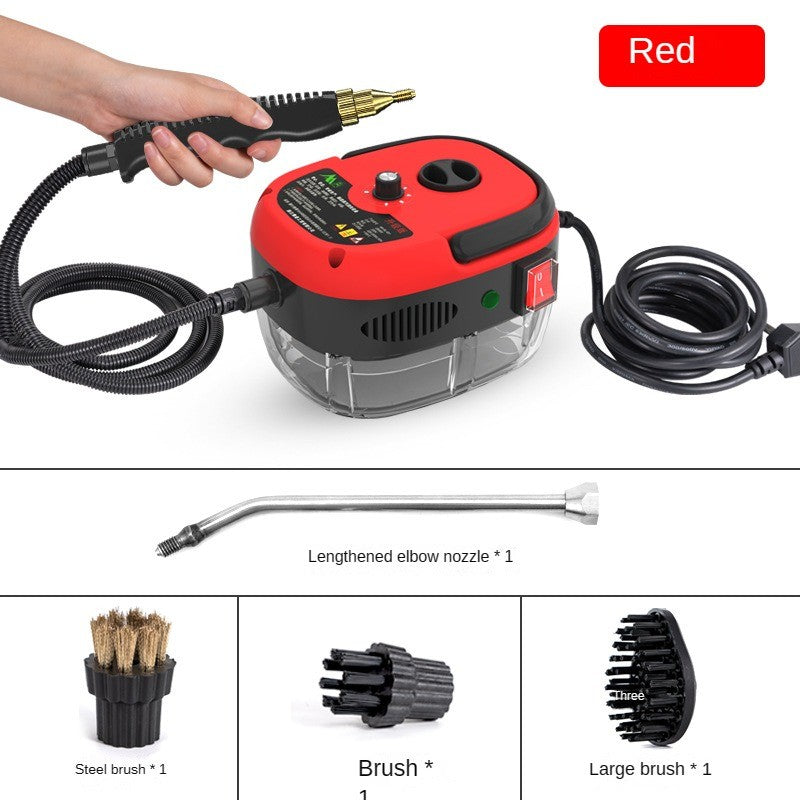 Limpador a vapor 2500W, jato de alta temperatura, capô para cozinha, ar condici