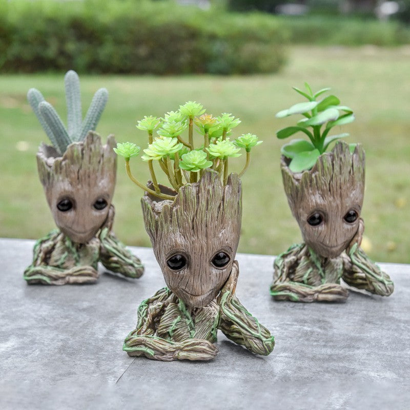 Bebê groot vaso de flores decoração para casa plantadores para plantas de int