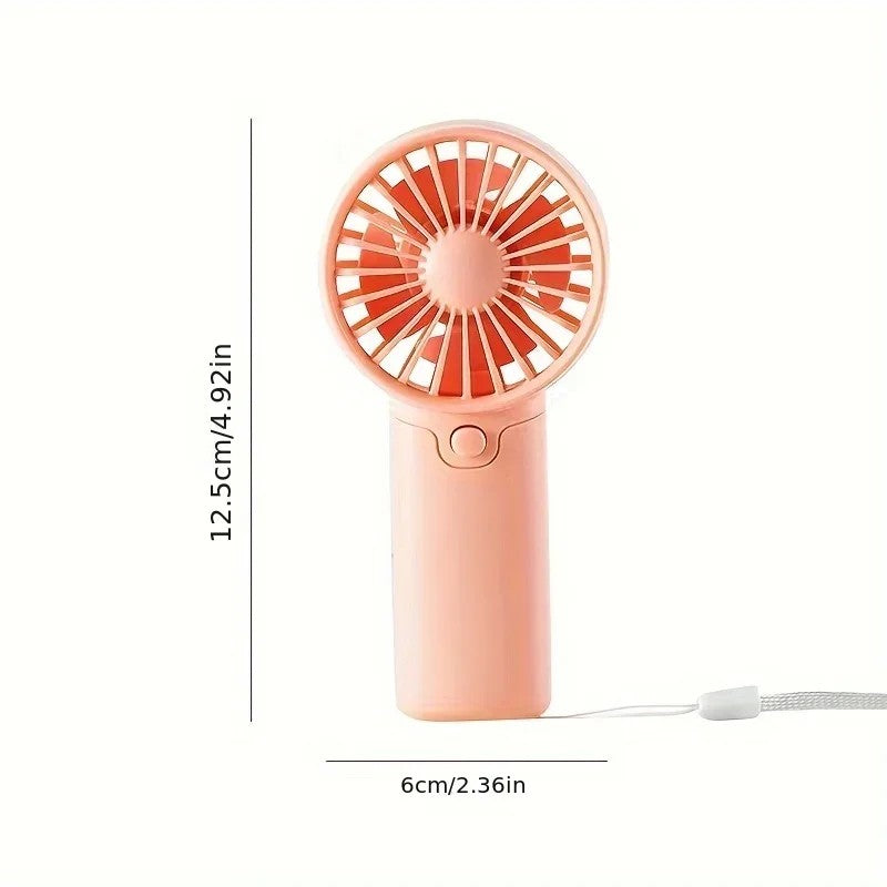 Bonito mini ventilador portátil ventilador de mão leve acessível bolso baixo