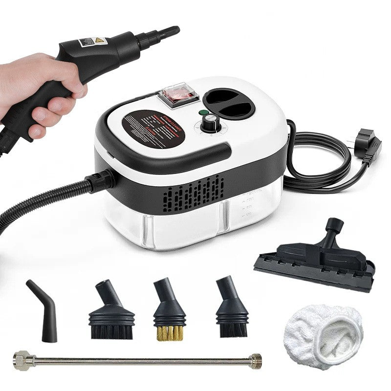 Limpadores a vapor portáteis de alta temperatura, 2500w, ar condicionado, capô