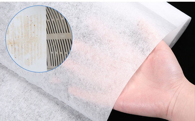 5/10m capa filtro de óleo papel não tecido exaustor extrator ventilador filtro