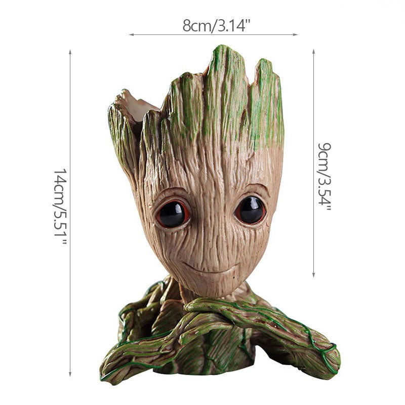 Bebê groot vaso de flores decoração para casa plantadores para plantas de int