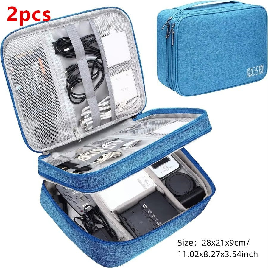 Bolsa de armazenamento digital portátil, dispositivo usb, à prova d&#39;água,