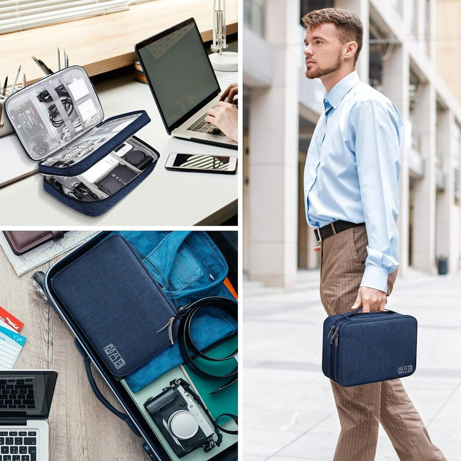 Bolsa de armazenamento digital portátil, dispositivo usb, à prova d&#39;água,