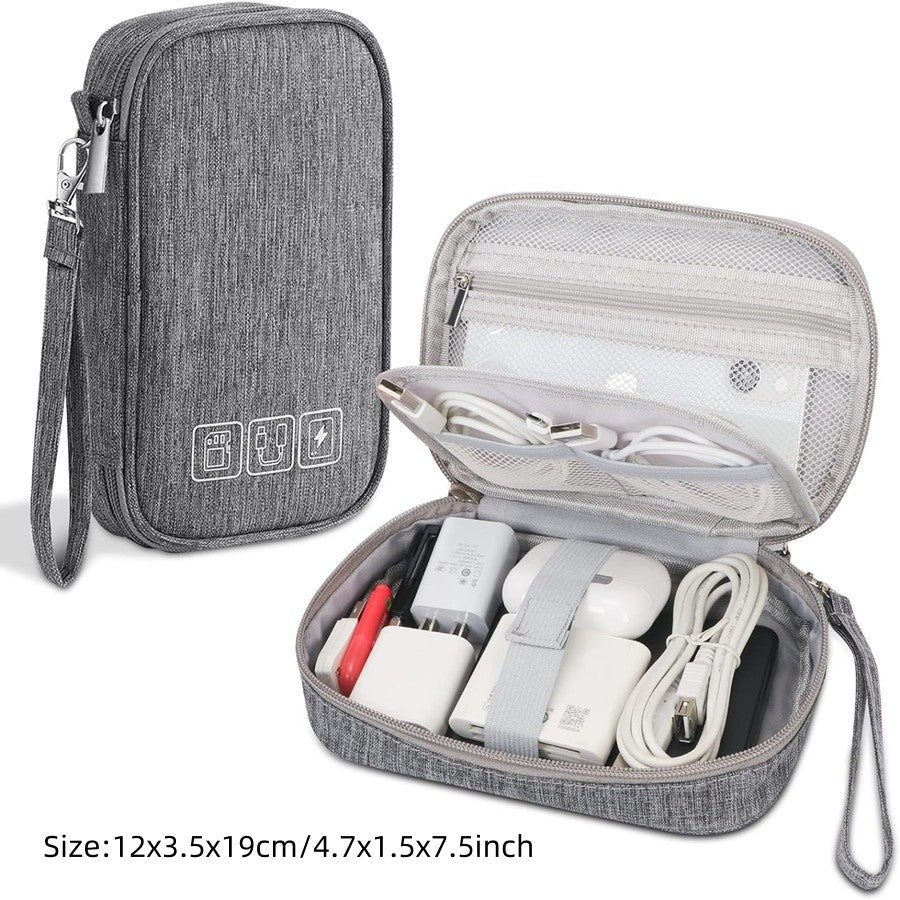 Bolsa de armazenamento digital portátil, dispositivo usb, à prova d&#39;água,