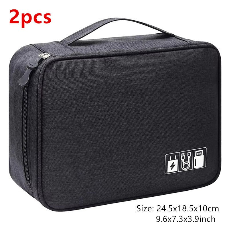 Bolsa de armazenamento digital portátil, dispositivo usb, à prova d&#39;água,
