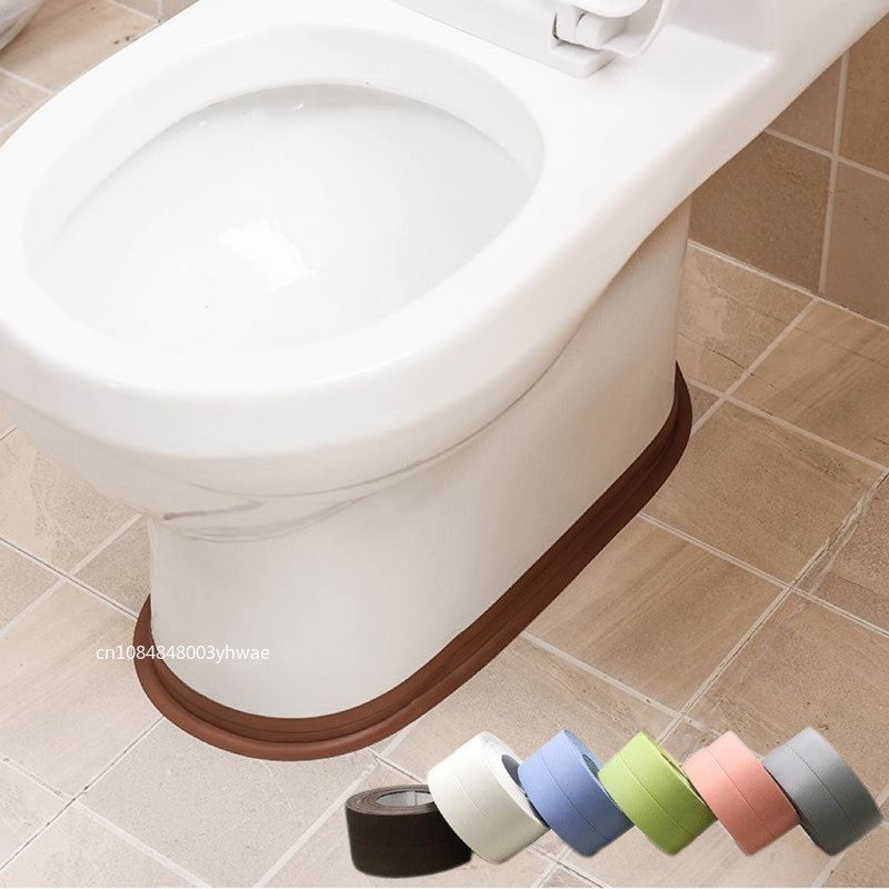 Fita de colocação de pvc, 2,2x3,2m, para banheiro, cozinha, calafetagem, autoa