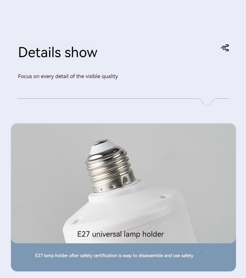 Ventilador de teto led com luz controle remoto regulável 30w e27 base moderna i