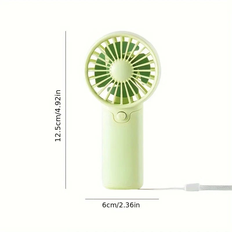 Bonito mini ventilador portátil ventilador de mão leve acessível bolso baixo