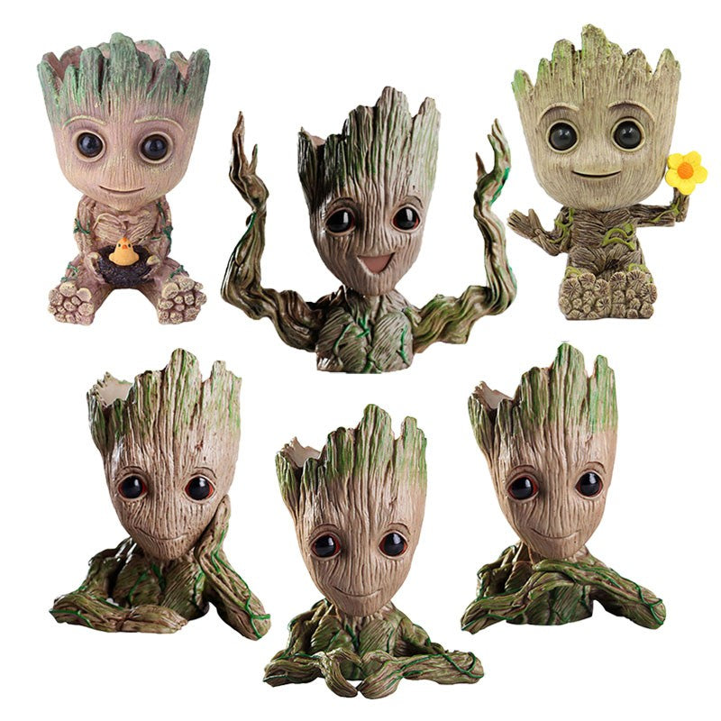 Bebê groot vaso de flores decoração para casa plantadores para plantas de int