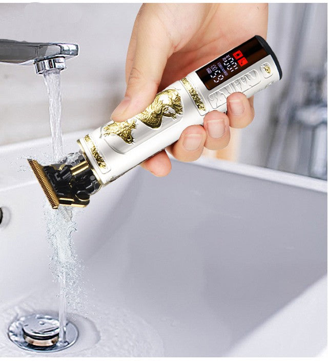 Novo barbeador elétrico profissional para homens navalha para homens cortador d