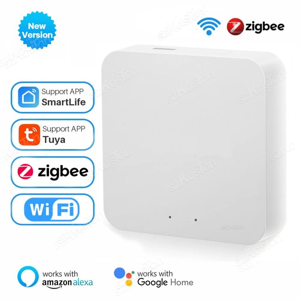Tuya zigbee 3.0 gateway hub casa inteligente ponte sem fio vida inteligente app