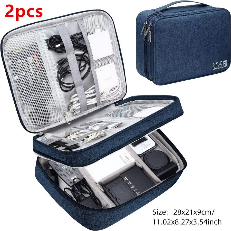 Bolsa de armazenamento digital portátil, dispositivo usb, à prova d&#39;água,