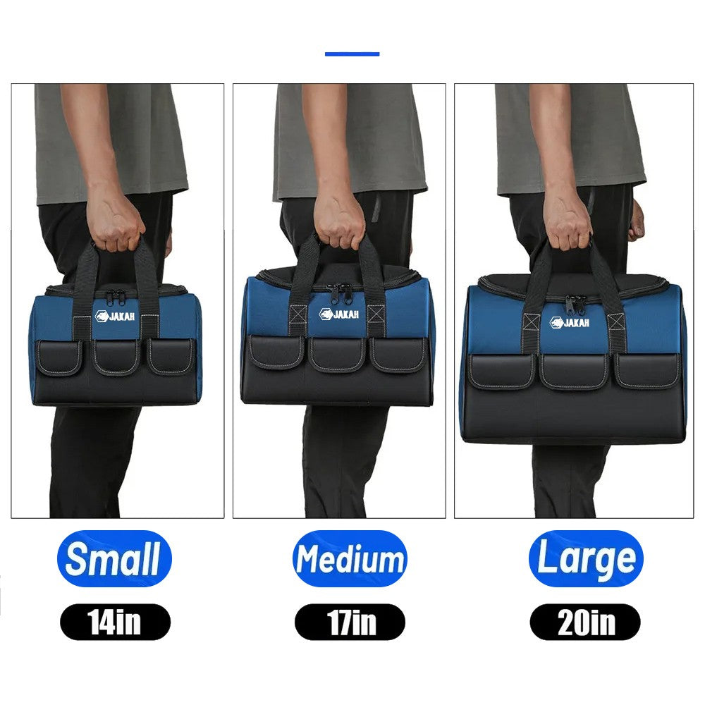 Bolsa de ferramentas de poliéster resistente, resistente ao desgaste, sacos de