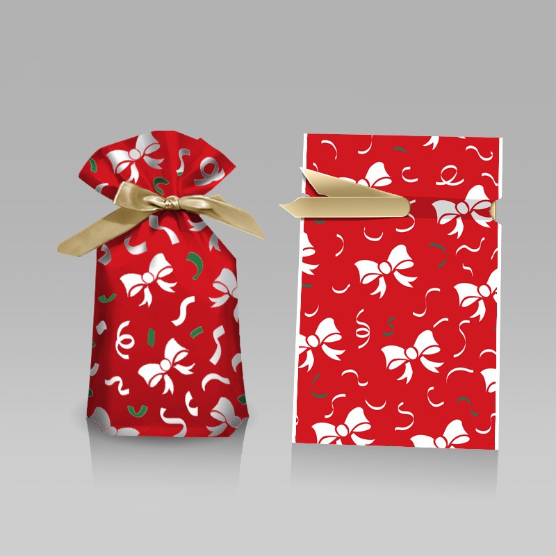 2022 saco de doces de natal saco de presente de papai noel decoração de natal