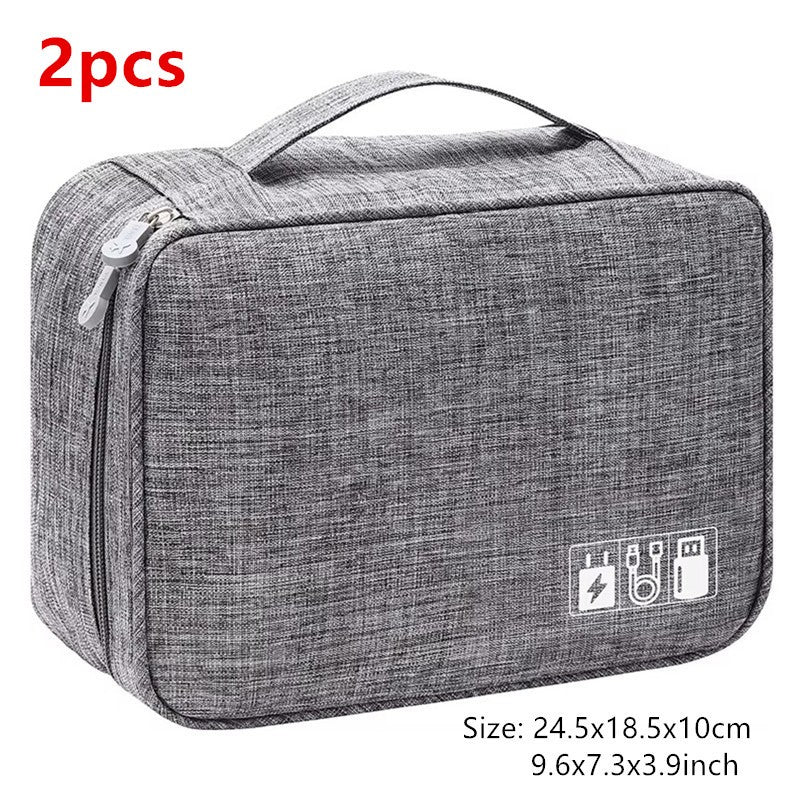 Bolsa de armazenamento digital portátil, dispositivo usb, à prova d&#39;água,