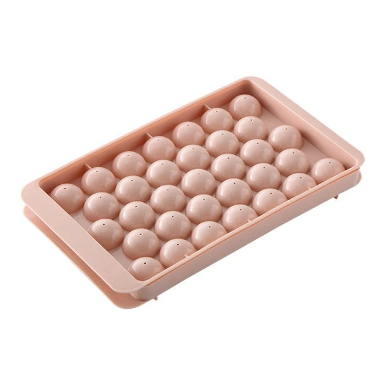 33 bandejas de cubos de gelo para freezer, molde para fazer bolas de gelo, mini