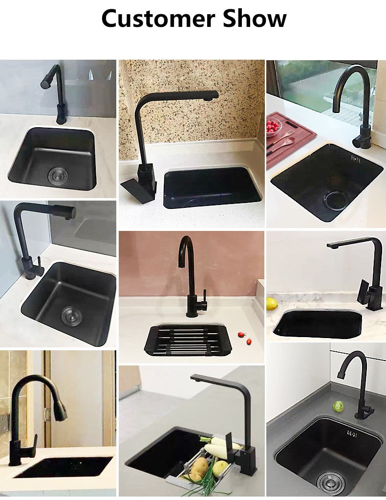 Bacia de lavagem do dissipador da pia da cozinha de aço inoxidável 304 drop-in