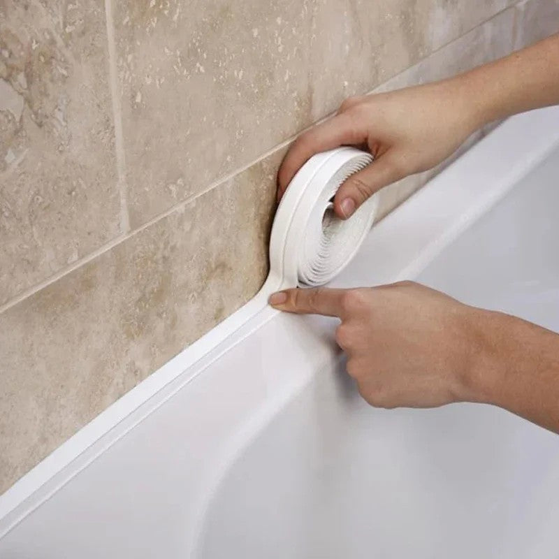 Fita de colocação de pvc, 2,2x3,2m, para banheiro, cozinha, calafetagem, autoa
