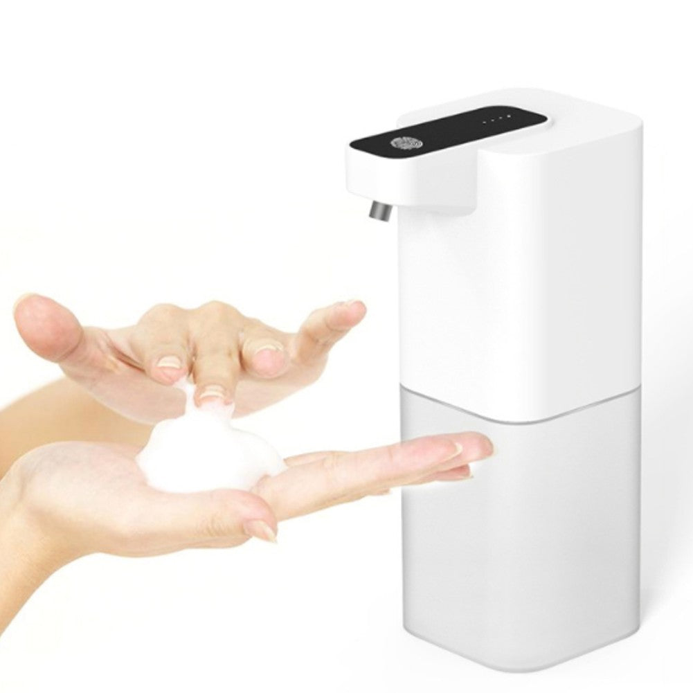 Dispensador de sabão automático recarregável USB, Touchless, portátil, espum