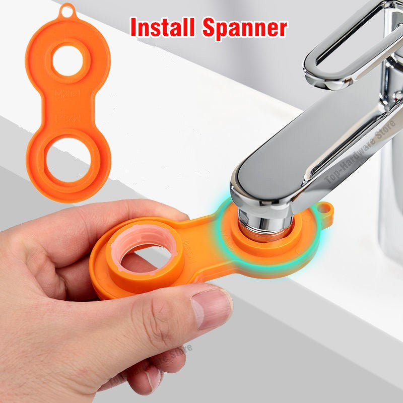 Função dupla anti-respingo bubbler torneira da cozinha aerador 360 graus girat