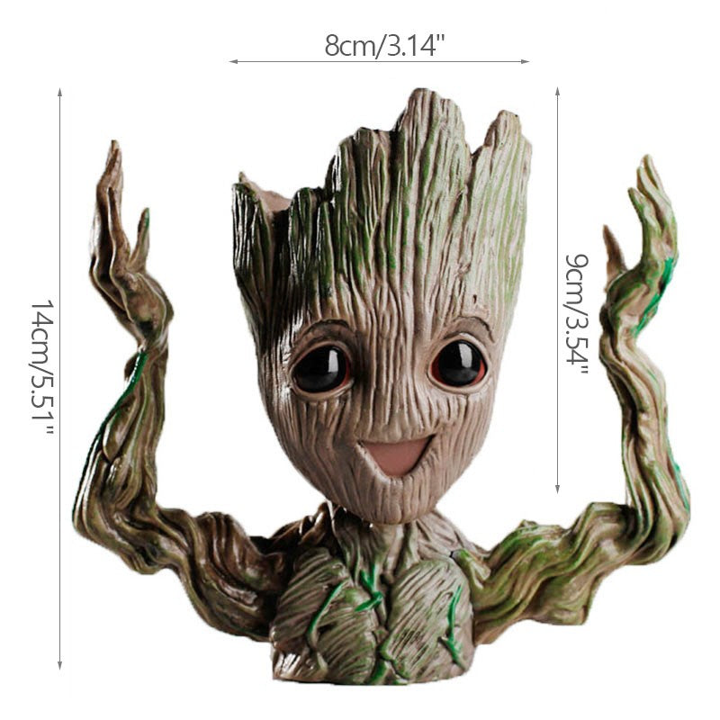 Bebê groot vaso de flores decoração para casa plantadores para plantas de int