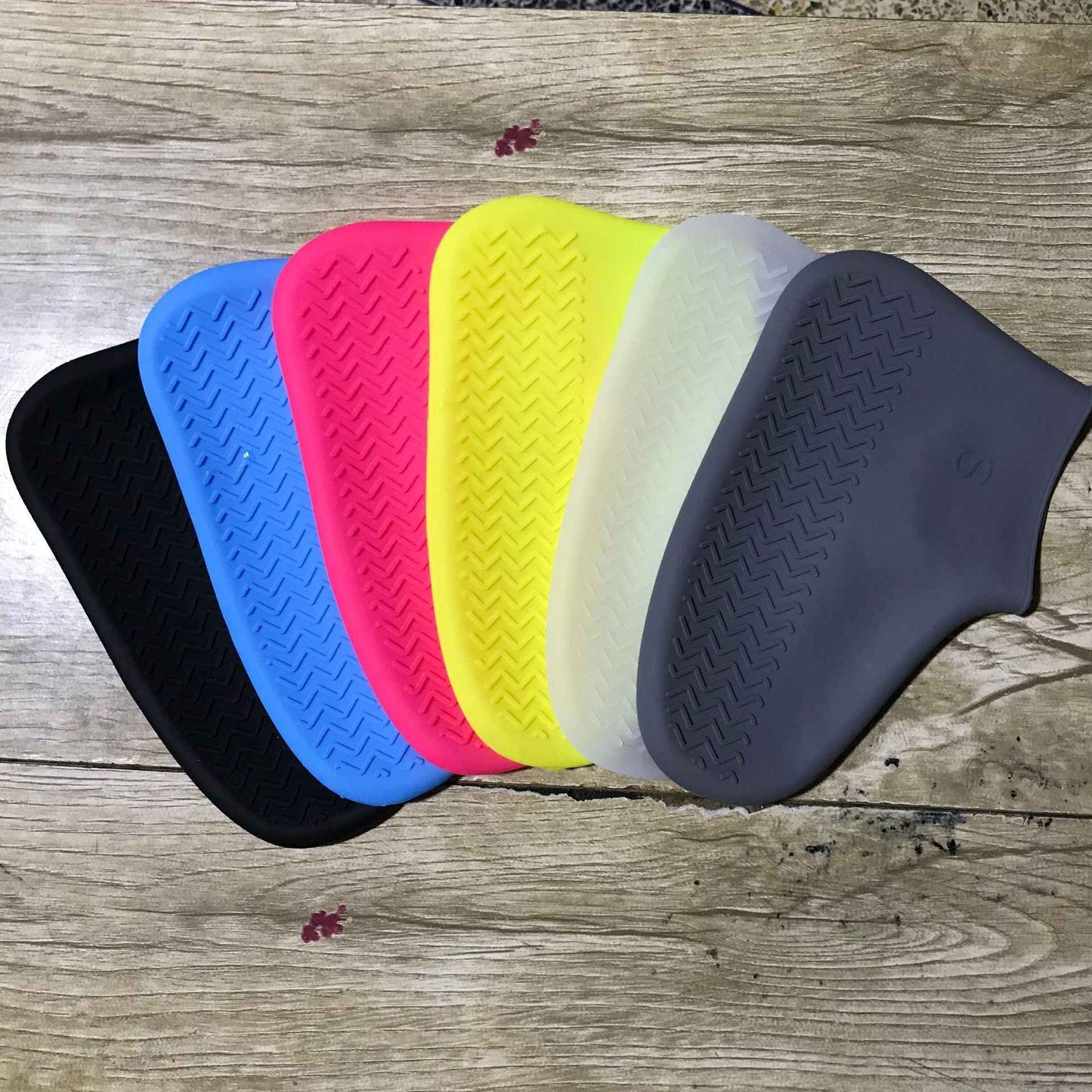 Capa reutilizável para sapatos de chuva, à prova d&#39;água, silicone, uso ao