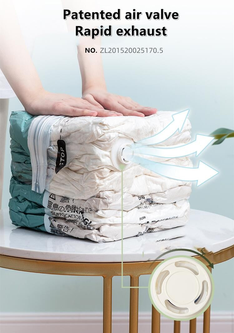 Não há necessidade de bomba sacos de vácuo grandes sacos de armazenamento de