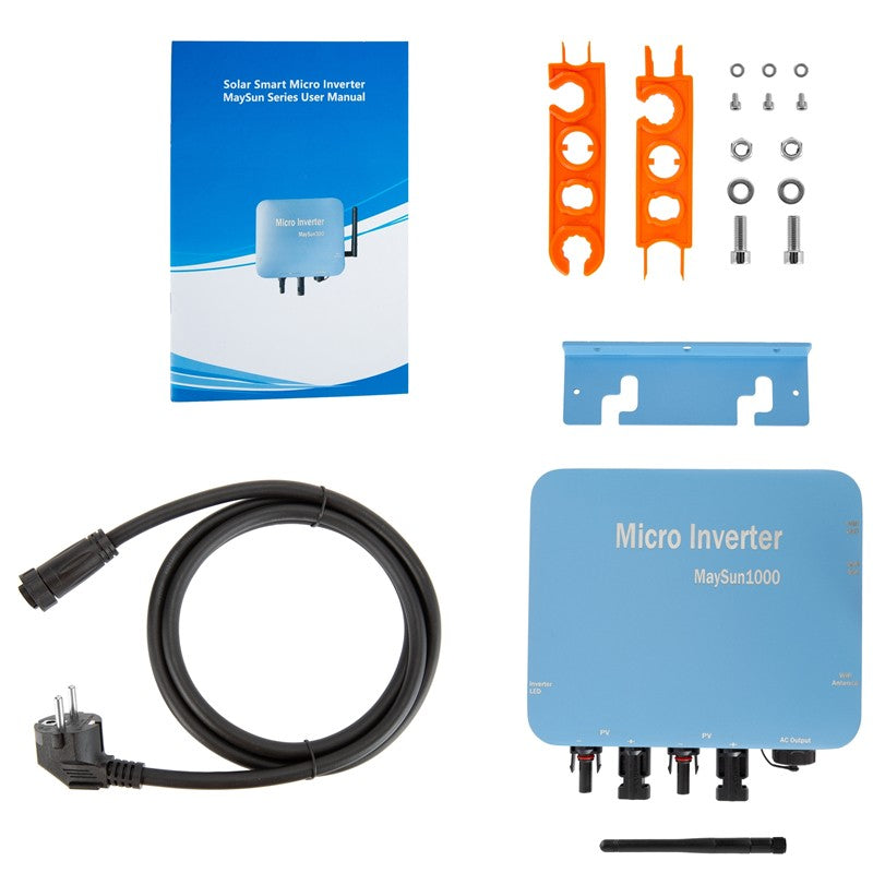 1000w 800w 700w 600w grau tie micro inversor solar mppt operação 28-55v invers