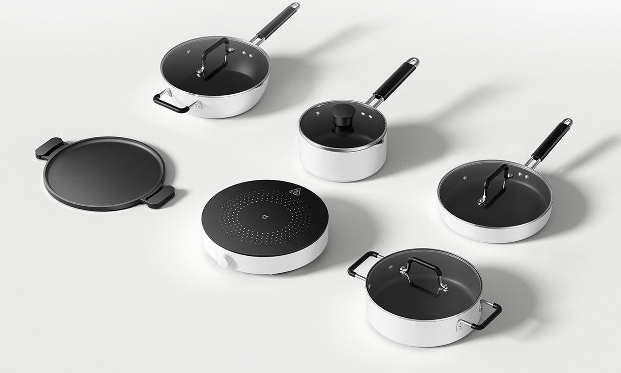 Fogão de indução XIAOMI MIJIA N1, 2100W de alta potência, 6 níveis de calor
